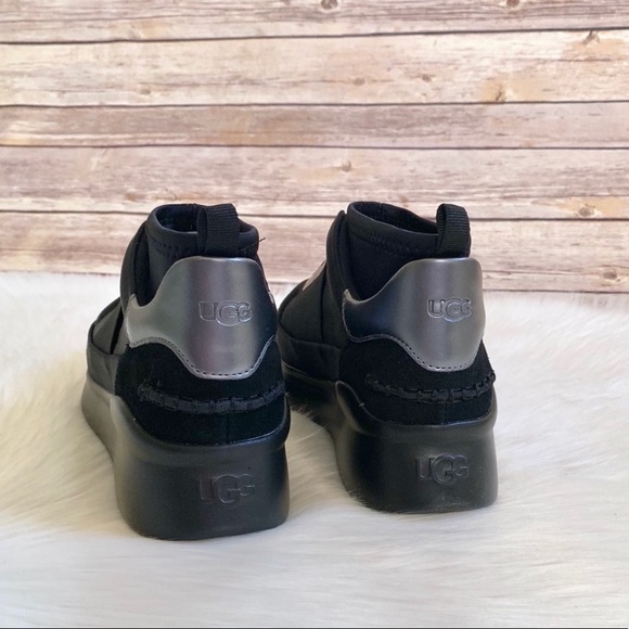 UGG Neutra Metallic Black Sneakers - Picture 5 of 8